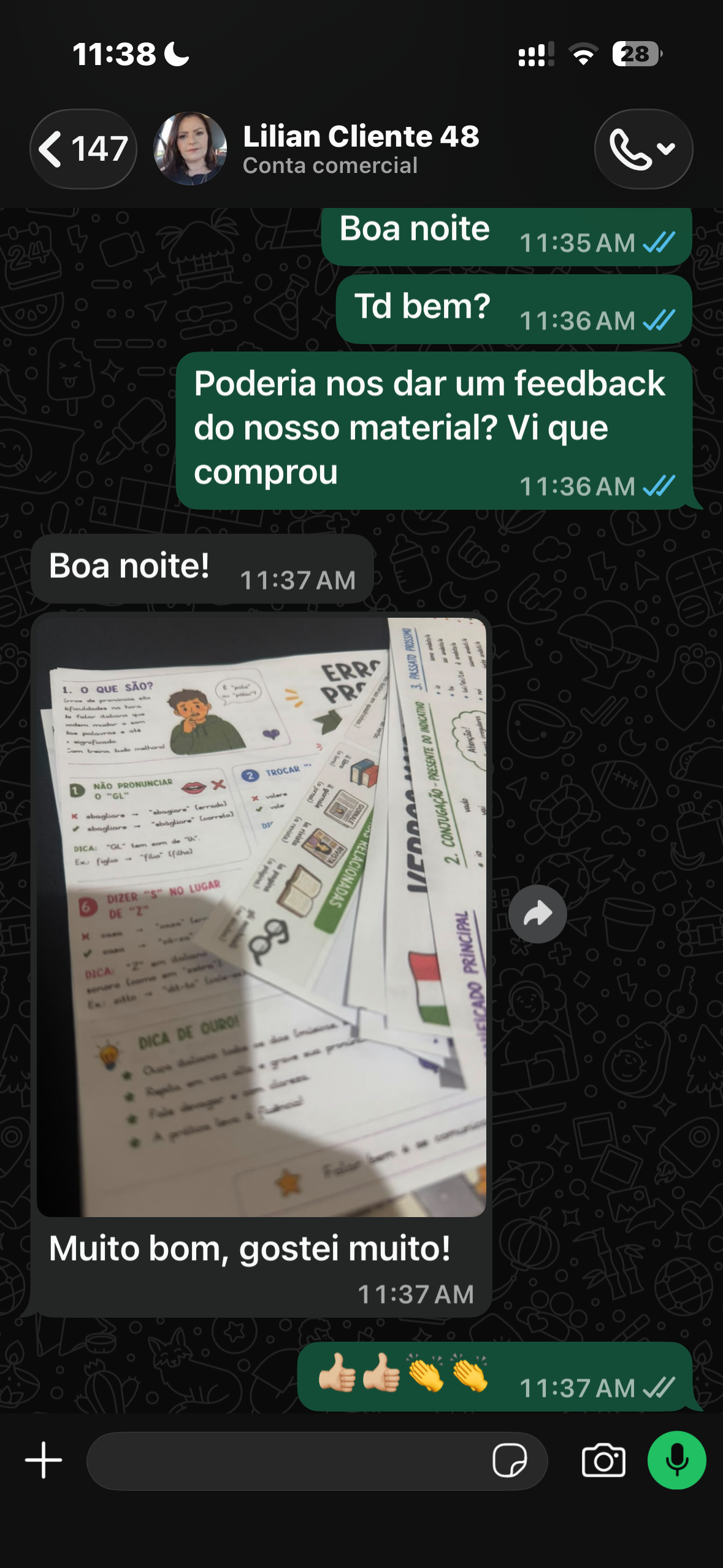 Depoimento Lilian